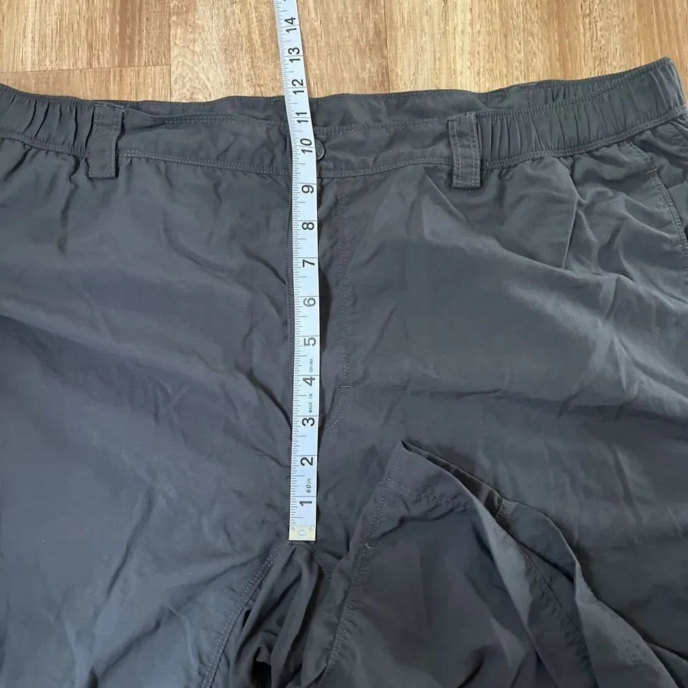 The North Face AJDM Horizon Peak Cargo Shorts‎ Men's Gray Ripstop Size 2XL